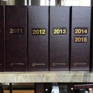 COPY - One Franklin Covey Storage Binder - Classic size.